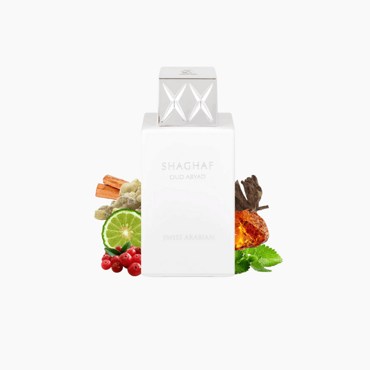Shaghaf Oud Abyad - Eau de parfum par Swiss Arabian 75ml.